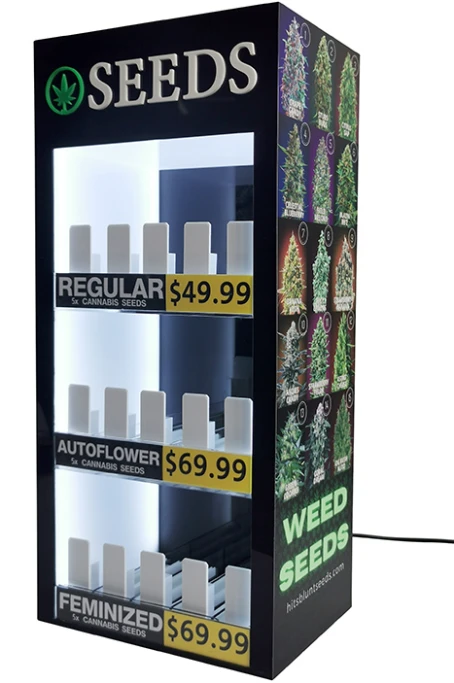LED lit vape retail display LED lit vape retail display